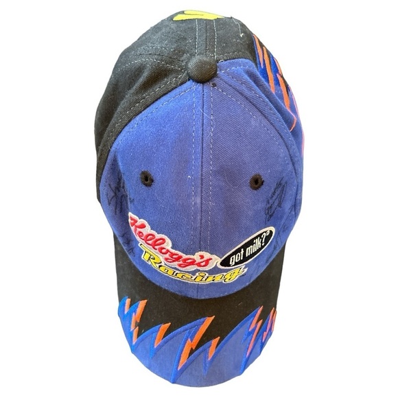 Vintage 2003 Nascar Kellogg's Racing Terry LaBonte Hat Cap Blue OSFM - Picture 3 of 14